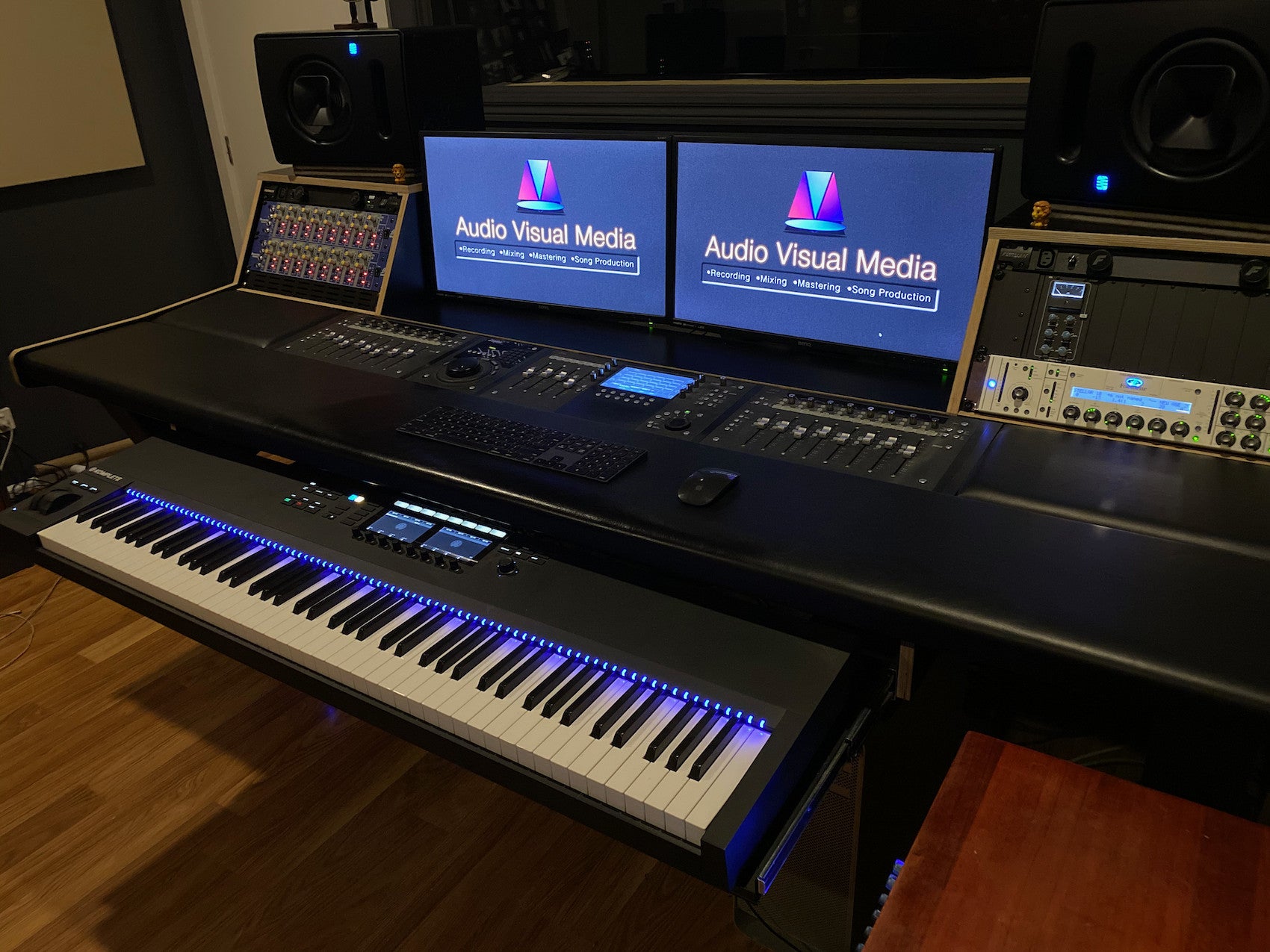 Audio Visual Media Binary Studio Desk