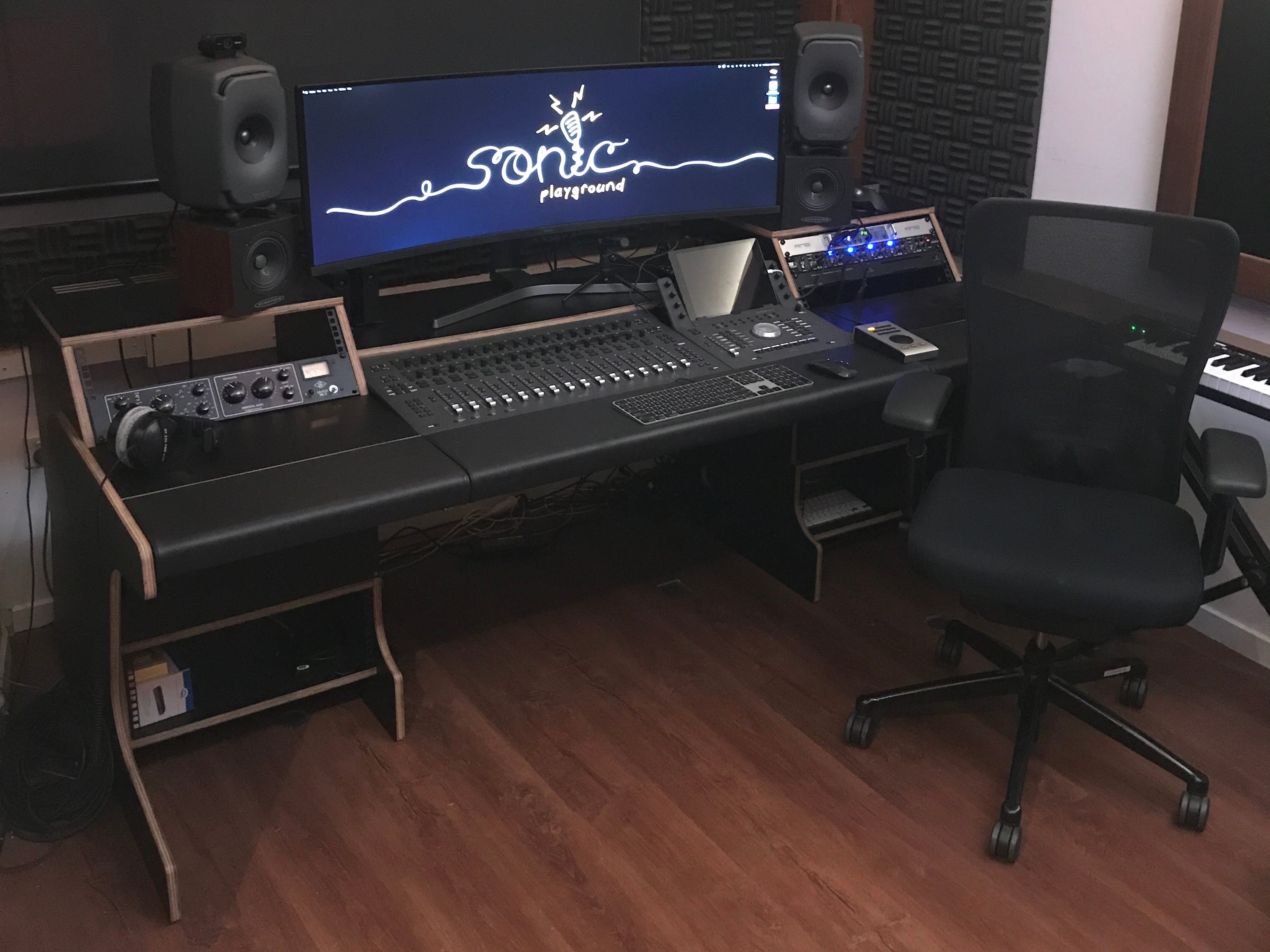 Studio Desks for Control Surfaces