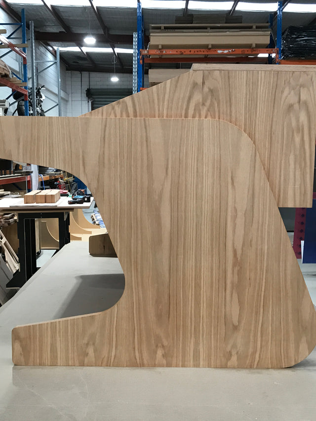 #Arcade38 #AmericanOakRaw #NoArmrest #Workshop