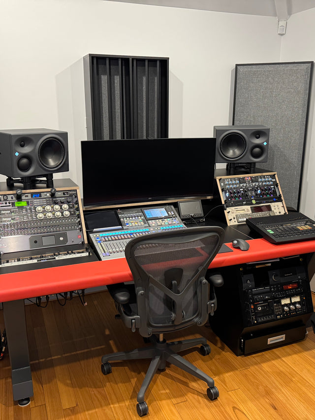 #Binary 428 Mk1 #Presonus StudioLive #Red Padded Armrest #Wow