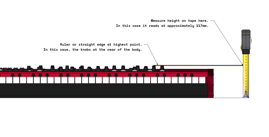 How to measure up your keyboard instrument for a studio desk – Fusion ...