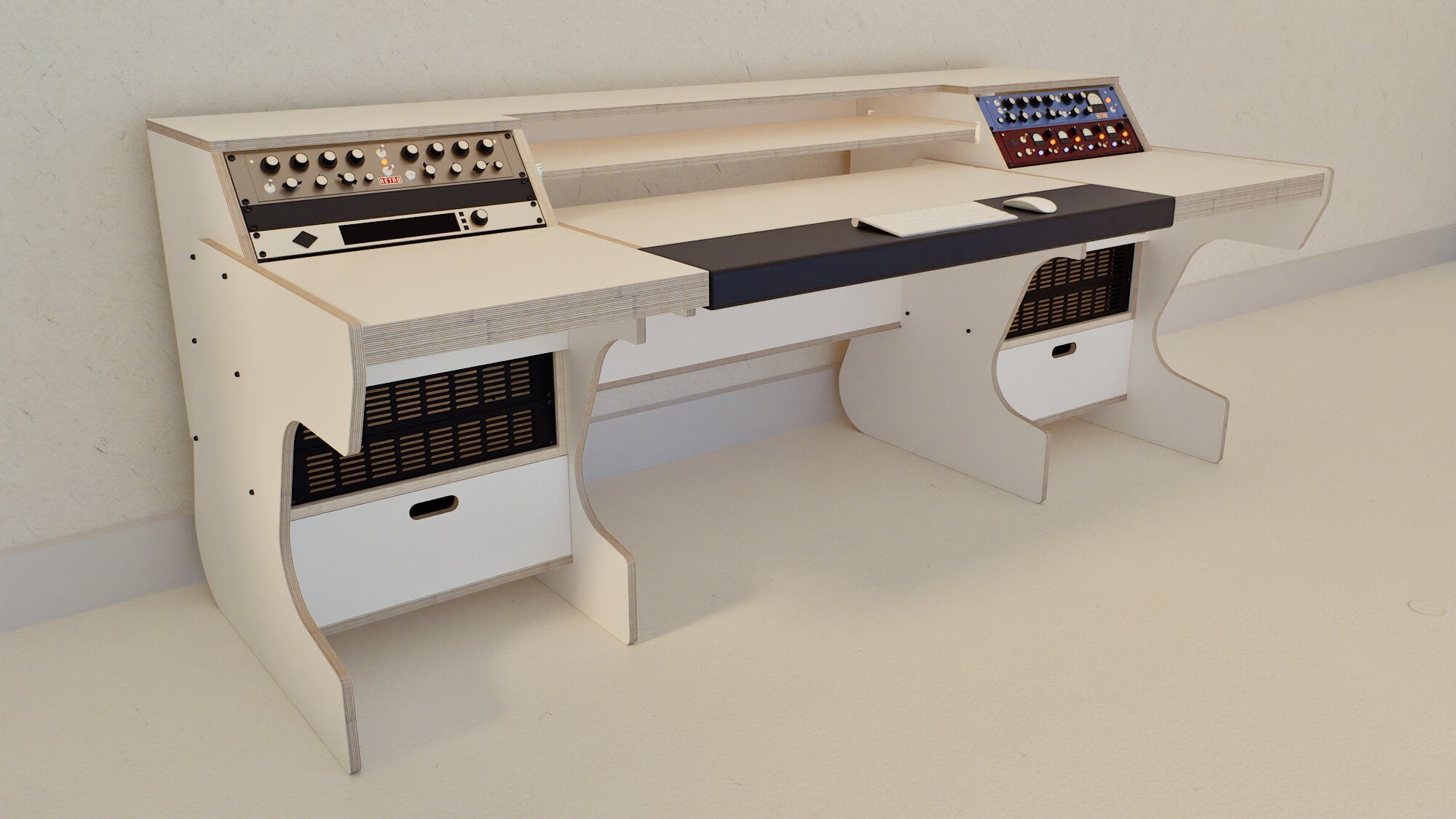 Middle Eight 2BP - Studio Desk for Keyboards and Consoles – Fusion