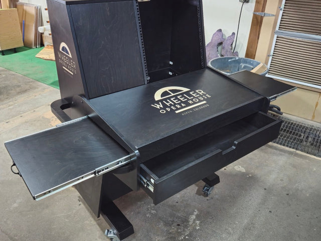 #SMC-1A #Wheeler Opera House Aspen Colorado #Black #StainedRadiataPly