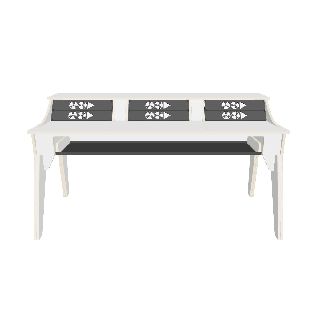 Flow Studio Desk Interactive 3D Model